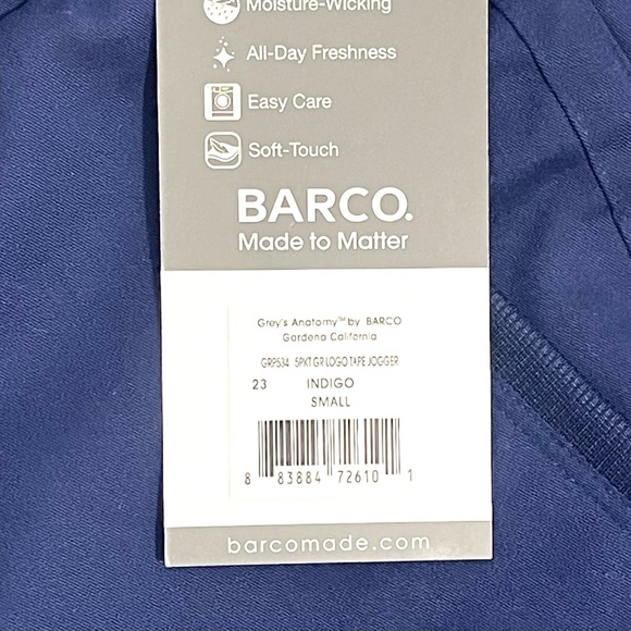 Women’s Greys Anatomy 5-Pocket LOGO Tape Jogger - Picture 3 of 3